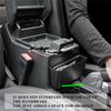 Car Center Console Armrest Storage Box For Jeep Wrangler JL 2018 2019 2020 2021