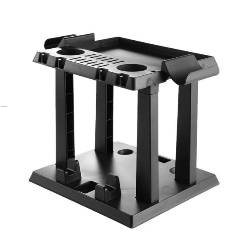 Multifunktionaler Aufbewahrungsständer, Switch Tower Halterung Dock Joy-Con Griff 2 Pro Controller 2 Joy-Con-Handgelenkschlaufen 4 Joy-Cons 12 Spielkarten und 2 Pokébälle