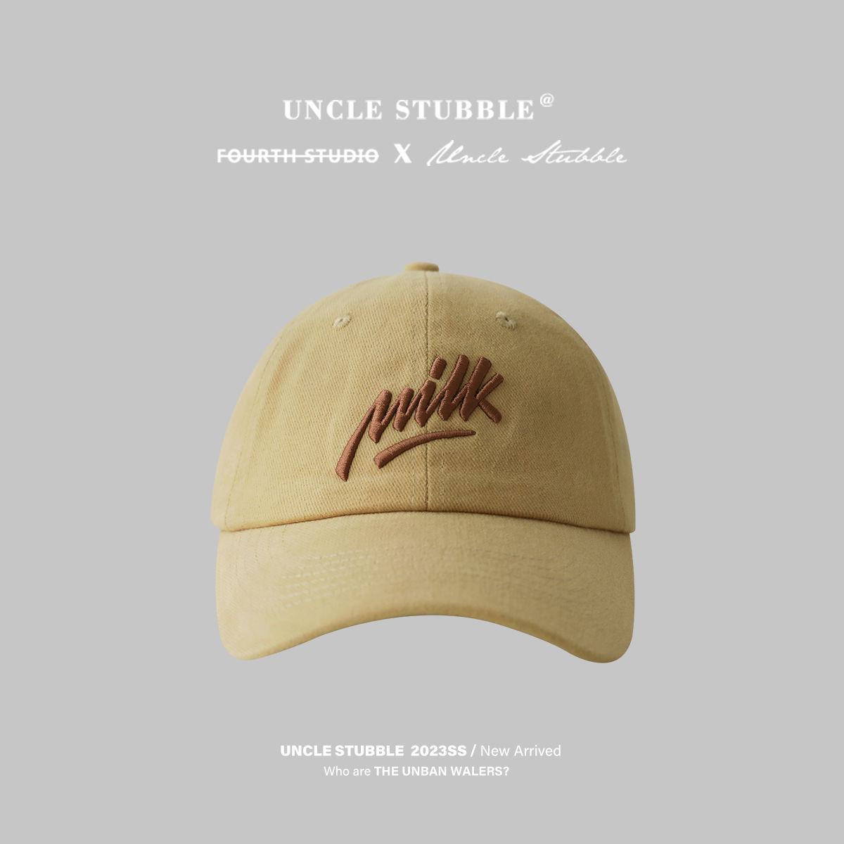 

Осенняя объемная вышитая бейсболка в корейском стиле для студентов и пар, универсальная шляпа с широкими полями и мягким верхом, мужская и женская (55-61cm)