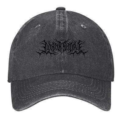 Lorna Shore Logo Schwarz Baseballkappe Streetwear Sommerhut Anglerhut modisch Damen Hüte Für Die Sonne Herren