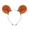 Halloween handmade plush simulated mouse ears cos animal ears and tail set cute animal ears headband headdress