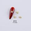 3D Alloy Hollow Butterfly Nail Art Jewelry