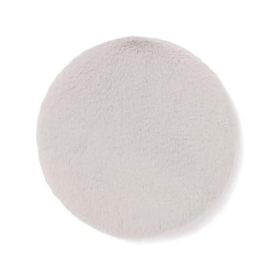 Francfranc Seat Cushion 40cm Light Gray Memory Foam Cushion Cover Removable Washable
