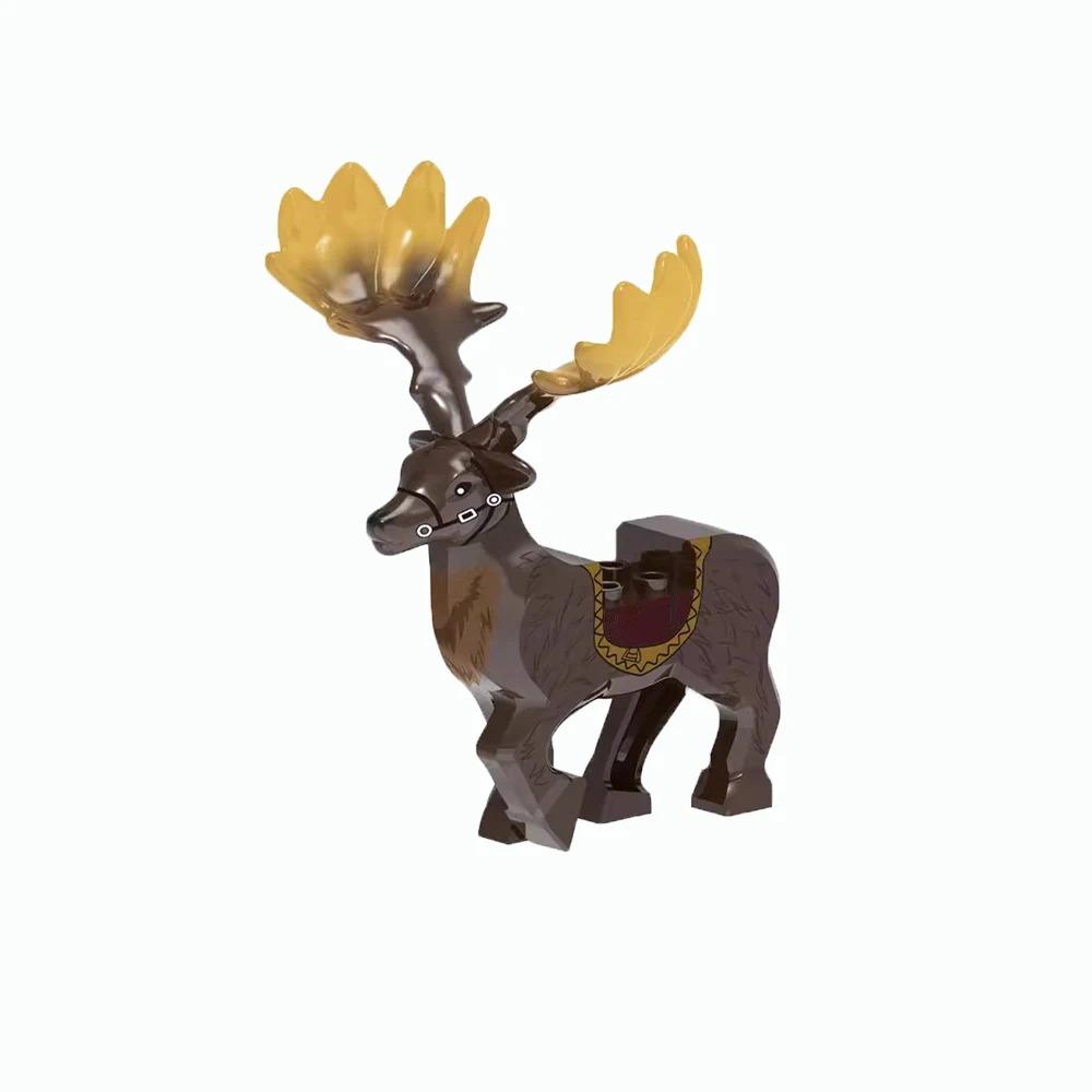 MOC Medieval Alchemy Room Kitchen Wizard Potion Building Blocks Devil's Spring Castle Road Lamp Witch Figures Scene Skull Bricks