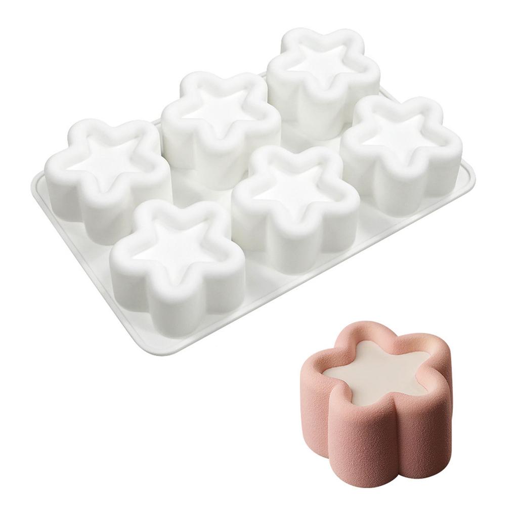 Wklęsłe Foremniki do Ciastek Przezroczysty Wzór Foremka do Świec Zapachowych Festiwalowe Foremniki do Ciast Silikonowe Formy do Deserów do Gotowania Miłość