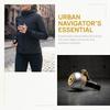 Handheld Wearable Running Bell Silicone Lining Bicycle Bell Portable Handheld Finger Bell