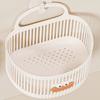 Multi-functional Small Hanging Basket for Bathroom and Toilet, Waste Face Towel Storage Basket, Bedside Wall-mounted Hanging Basket