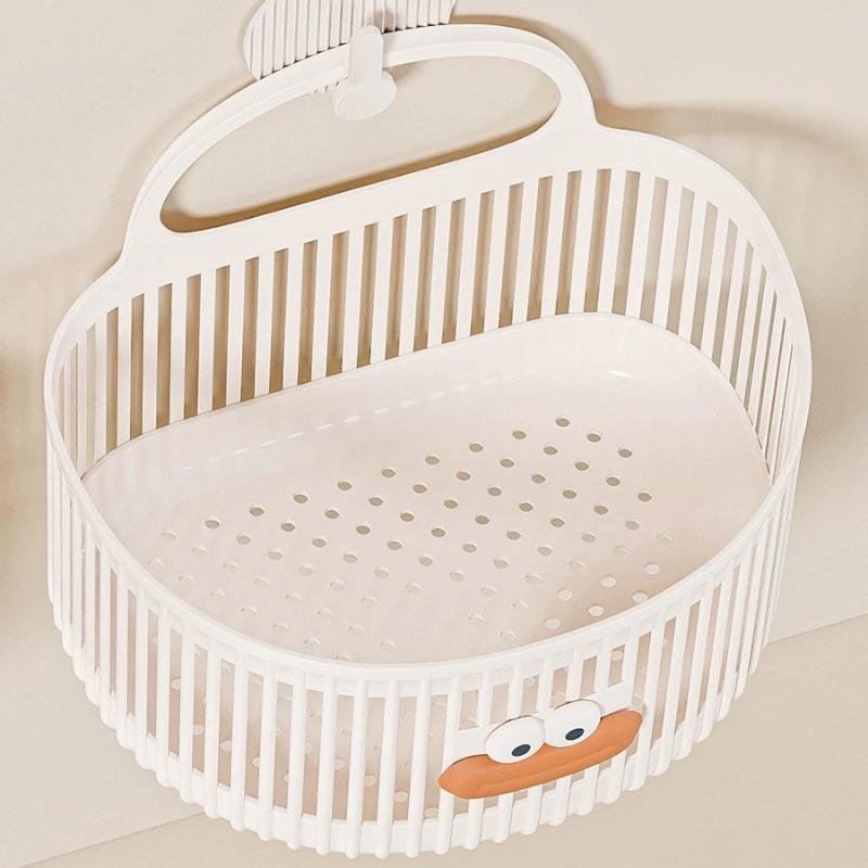 Multi-functional Small Hanging Basket for Bathroom and Toilet, Waste Face Towel Storage Basket, Bedside Wall-mounted Hanging Basket