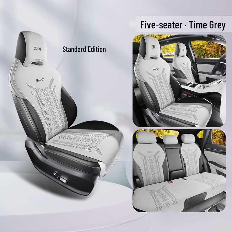 BYD Song Plus DMi & Song Pro EV Suede Car Seat Covers, All-Season