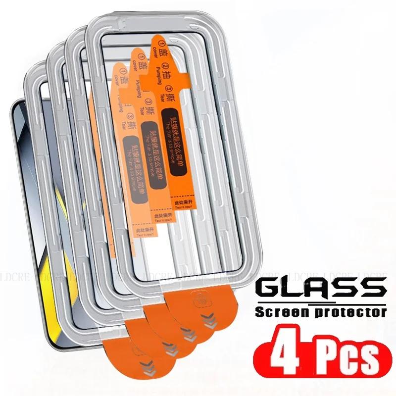 

Встановлення одним кліком без бульбашок Захисний комплект від пилу для Xiaomi Poco F8 F7 Ultra Pro Загартоване скло HD Захисна плівка від відбитків пальців For Poco F8 Pro