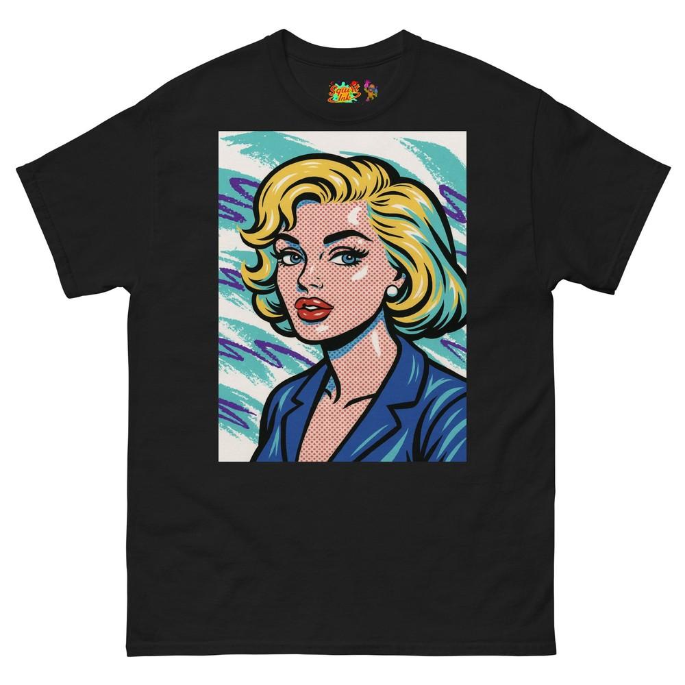 

Blond Ambition: Retro Rewind Pop Art T Shirt 2XL