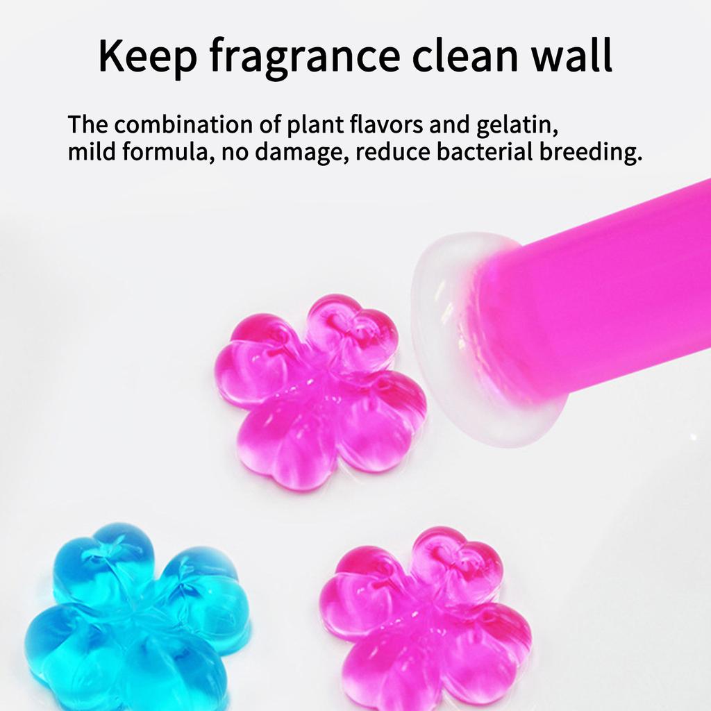 Toilet Gel Cleaner Deodorizer Long Lasting Fragrance Gel Applicator for Bathroom Cleaning and Freshening Purpose 1 Pack