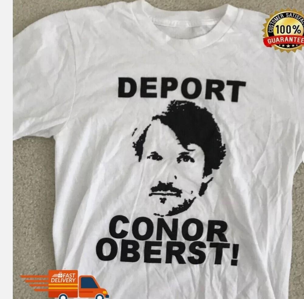 Ретро Deport Футболка Conor Oberst с коротким рукавом Мужская Белая Унисекс S-5XL Унисекс Футболка L