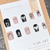 2025 Pink Y2K Rhinestone 3D Nail Art Patches - Spicy Girl Sweet Style