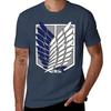 Exploration Battalion Snk Emblem Tshirt Big Size Short Sleeve Tee For Unisex