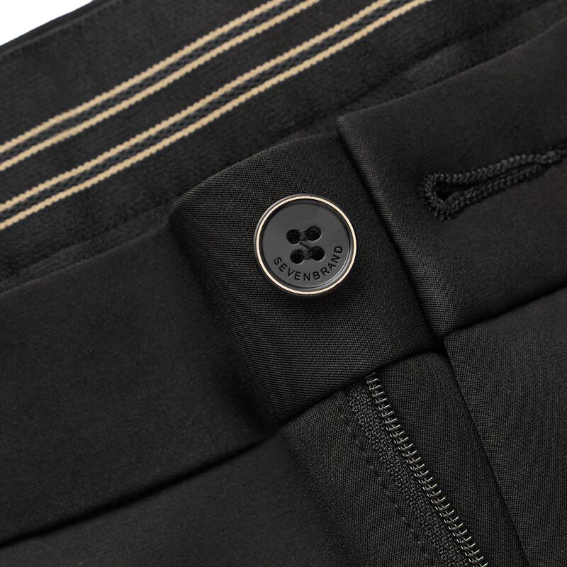 Septwolves 'Hot Lava' Men's Antibacterial Slim Straight Casual Trousers