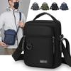 Herre Skulderveske Business Fritid Stor Kapasitet Bærbar Håndveske Flerlags Vanntett Herre Crossbody-vesker