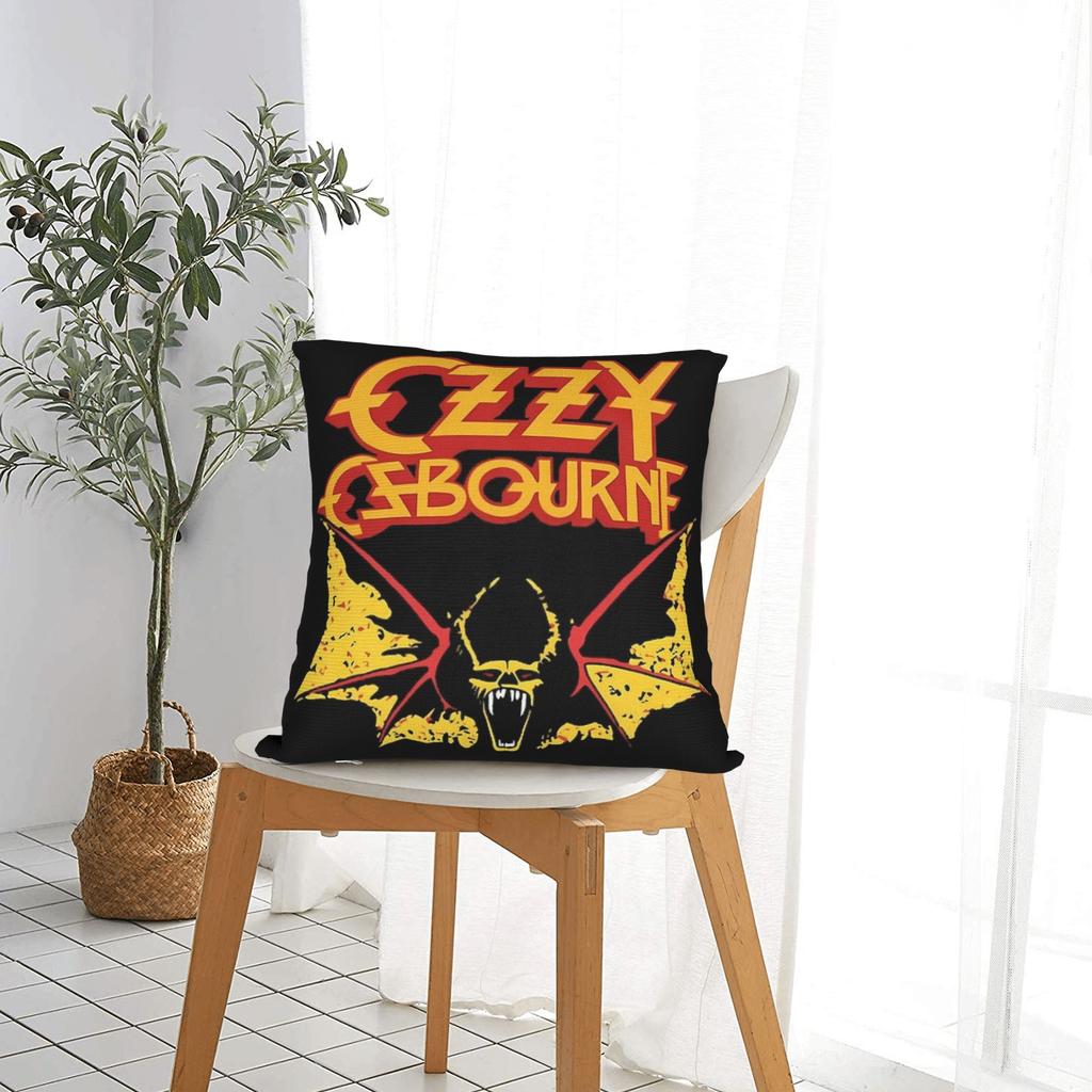 Pillow Case Ozzy Osbourne Comfy Pillow Cover For Sofa Home Decoration Kawaii Pillowcases