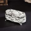 Zinc Zinc Zinc Alloy Jewelry Storage Box Vintage Trinket Case Luxury Treasure Chest  Ring
