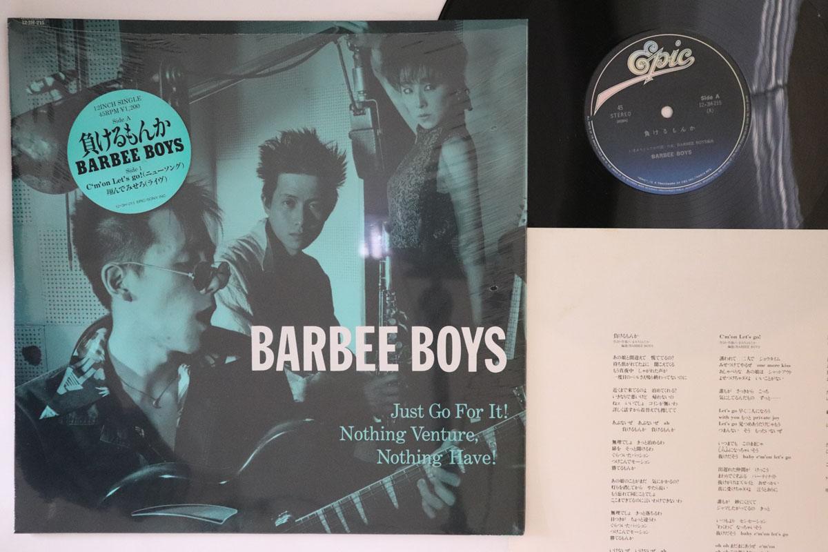 

12inch Record BARBEE BOYS - Malerumonka 123H215 EPIC 1986 Japan Japanese Pop/Rock Used