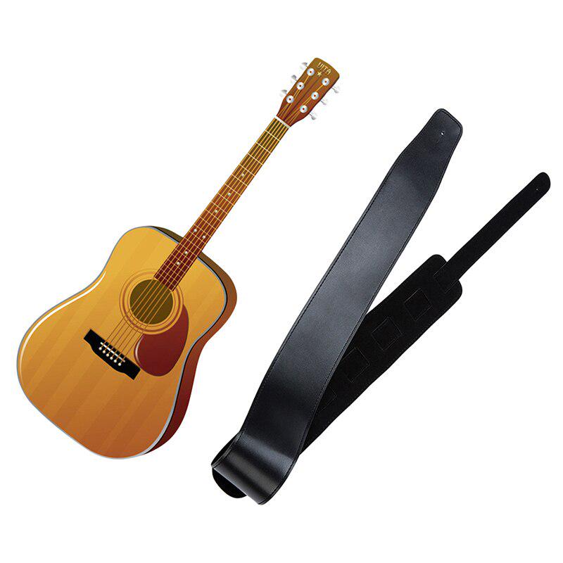 Buy Leather Padded Guitar Belt for Electric Acoustic Guitar Bass