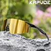 Lunettes de soleil Kapvoe pour cyclisme Mode pour hommes Lunettes de vélo Cycle Femmes Sport Vélo VTT Pêche Randonnée Équipement de cyclisme UV400