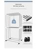 Foldable Remote-Controlled Clothes Dryer with Warm Air Blower for Home Use