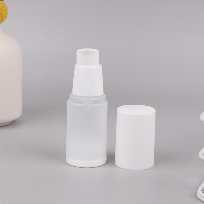 15 ml-100 ml Weiße Leere Vakuum Airless Plastik Lotion Creme Flaschen Behälter Reisegröße Cremebehälter Pumpe Parfümflasche