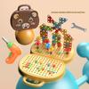 Cute Cartoon Double Sided Screw Tool Box DIY Toys Educational Toys Girls 6/7/8/10 Years Old