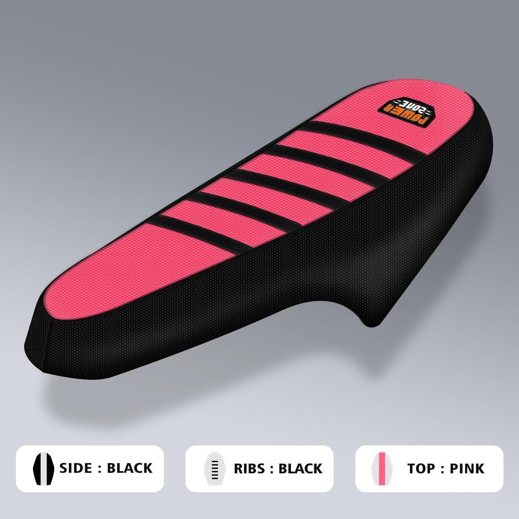 Powerzone Motorcycle Seat Cover For Ridstar Q20 Electric E Bike Soft Rubber Waterproof Non-slip Ribbed Motorcycle Accessories