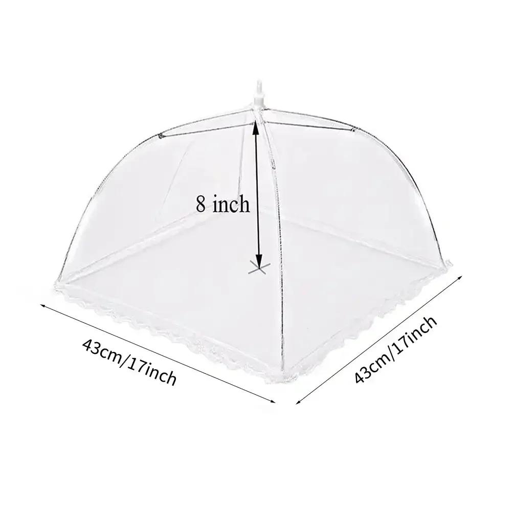 Fancyfamily Küche Faltbar Wiederverwendbar Lebensmittel Staubdicht Abdeckung Zelt Gemüse Obst Picknick Lebensmittel Schutz