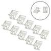 Parts Retainer Clip Replacement Silver Vehicle 10pcs/kit