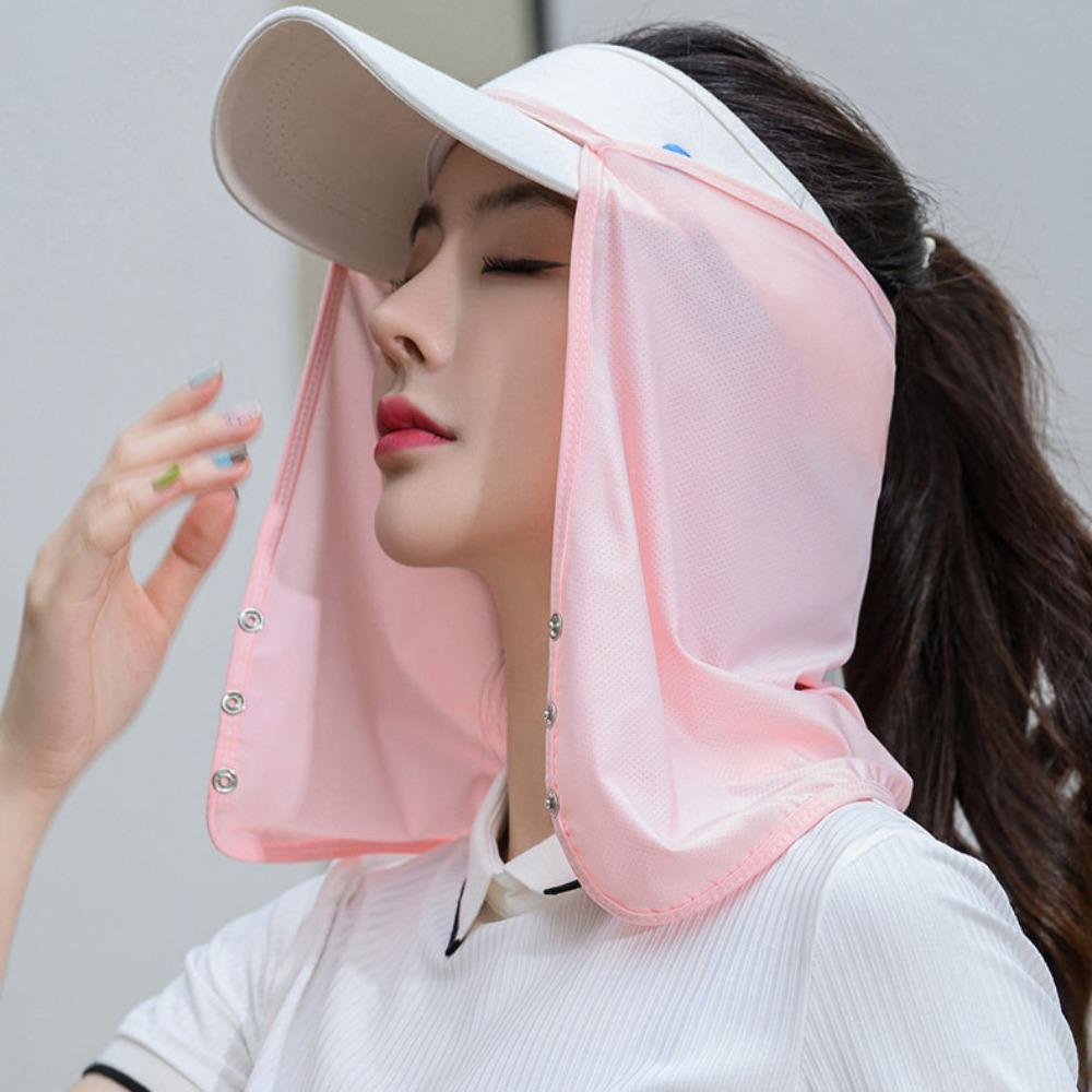 Breathable Ice Silk Sunscreen Mask Anti-UV Cycling Scarf Fashion Anti-sun Mask  Sexy