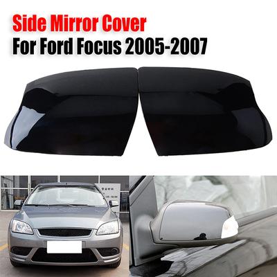 Capac pentru oglindă retrovizoare ușă laterală dublă pentru mașină, capac ABS, potrivit pentru mașină Ford Focus MK2 2005 2006 2007