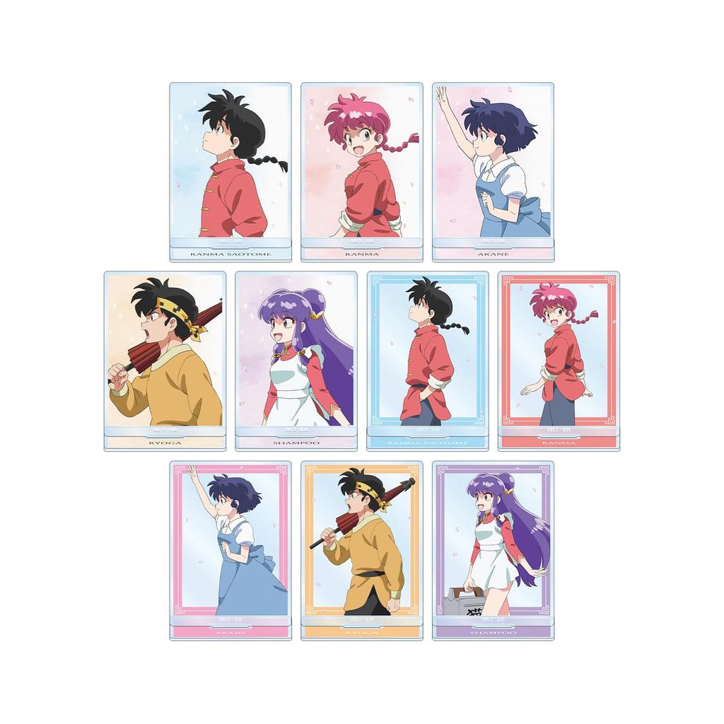 TV Anime "Ranma 1/2" Original Illustration: Seasonal Progression Ver. Trading Acrylic Stands, Box of 10