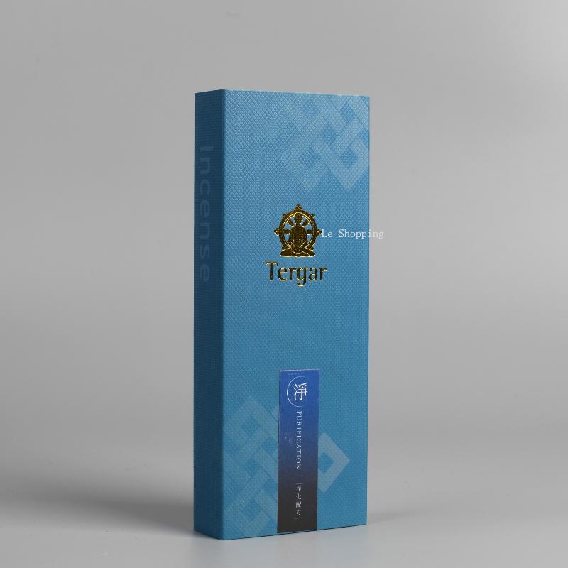 Nepal Guangming Gompa Tibetan Incense Gift Box 50 Thin Incense Study Tea Room Bedroom Purify The Air To Calm The Mind Joss Stick