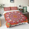 Ethnic Bohemian Bedding Set Man Woman Duvet Cover Mandala Floral Boho Indian Style Soft Polyester Bedroom Decor Quilt Cover Set