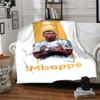 Star Player Kylian Mbappé Blanket Comfortable Great for Bedding Livingroom Picnics Four Seasons Universal Stylish Decor