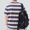 Men's New Summer Loose Round Neck Short-sleeved T-shirt Thin Printed Short T-shirt