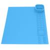 Silicone Painting Mat with Cup DIY Cultivate Artistic Talent Easy To Wipe Silicone Art Mat for Boys Girls Art Supplies