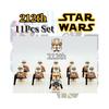 11pcs Star Wars Clone Troopers Minifigures Building Blocks Diy Toys Gifts Kids