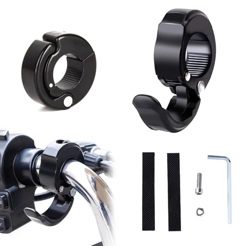 

SZBRSKJ Крючок на руль, мотоцикл, крючок для магазина шаговой доступности, диаметр 21-24 мм, универсальный, материал ABS, грузоподъемность 30 кг, складной, простая установка