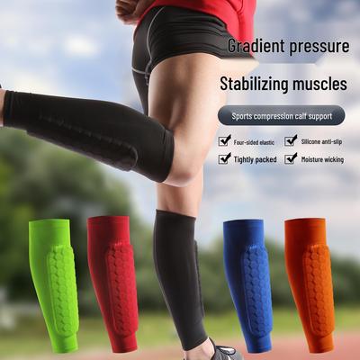 Outdoor Anti-Collision Honeycomb Shin & Leg Sleeves - Running and Football Protection
