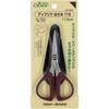 Clover Applique Scissors 115 Burgundy Stainless Steel (9x18x2cm) 36-669