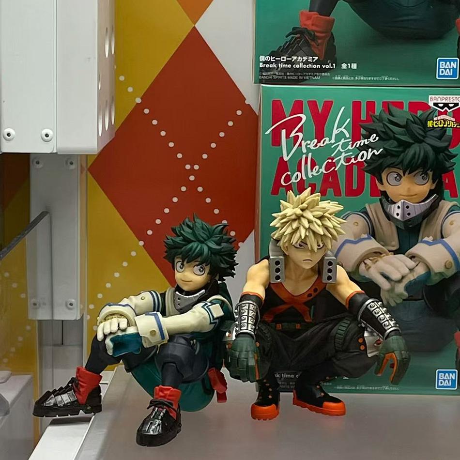 Anime Figure My Hero Academia Midoriya Izuku Bakugou Katsuki Todoroki Shoto Asui Tsuyu PVCAction Figure Collectible Model Toys