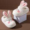 Girls'  Ear Cotton Slippers Baby Cute Warm, Non Slip, Soft Sole, Waterproof Outdoor