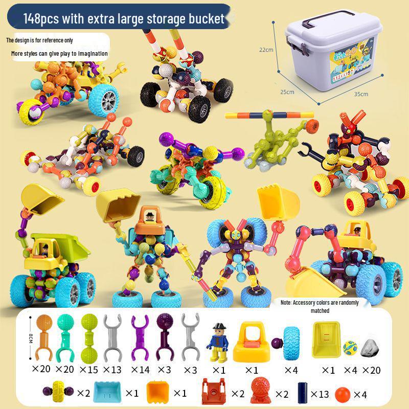 Multifunctional Children's Creative Building Blocks Toy Set