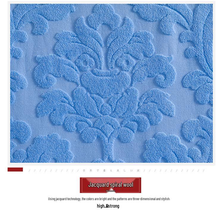All-Cotton Old-Fashioned Quilted Towel Blanket for Adults - Lightweight Summer Air Conditioning or Nap Blanket