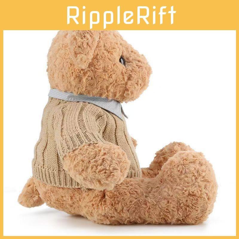 Plush Bear Teddy Toy Stuffed Animal With Pp Cotton Filling Kids Room Doll Decor