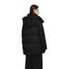 Tanboer Women's Brownie Detachable Hood Long Down Jacket